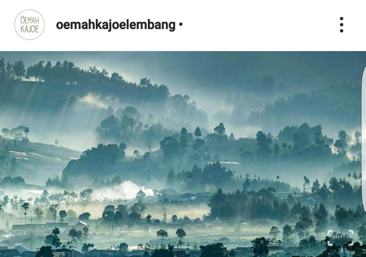 Oemah Kajoe Lembang Villa Ngoại thất bức ảnh