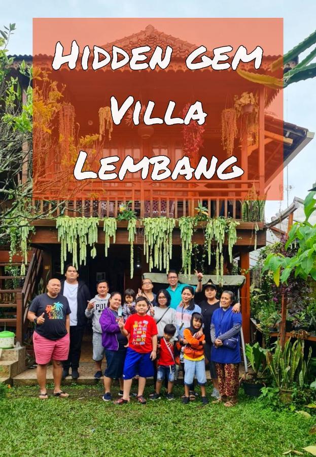 Oemah Kajoe Lembang Villa Ngoại thất bức ảnh
